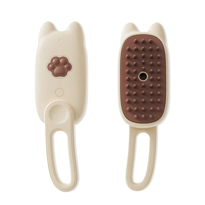 Pet Steam Brush Cat Dog Cleaning Steamy Spray Massage Beauty Comb 3 in 1 Hair Removal Grooming Supplies Pets Accessories